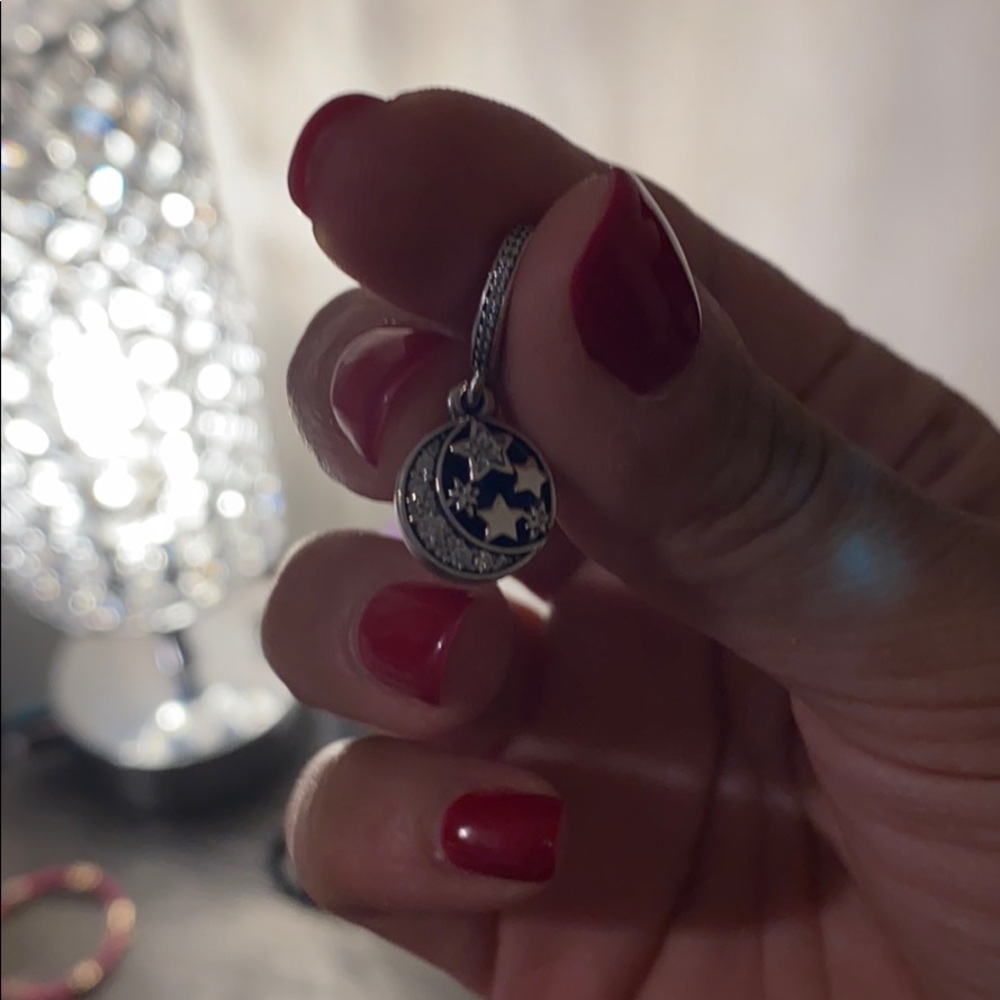 Love you to the moon and back pandora pendent